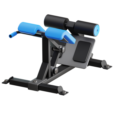 Máquina de leg press banco de hiperextensão  3D Icon