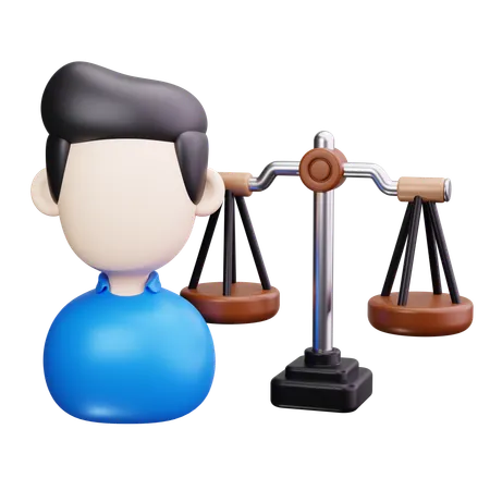 Legal  3D Icon