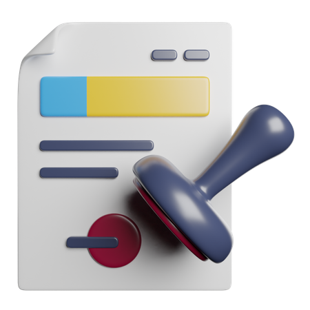 Legal  3D Icon