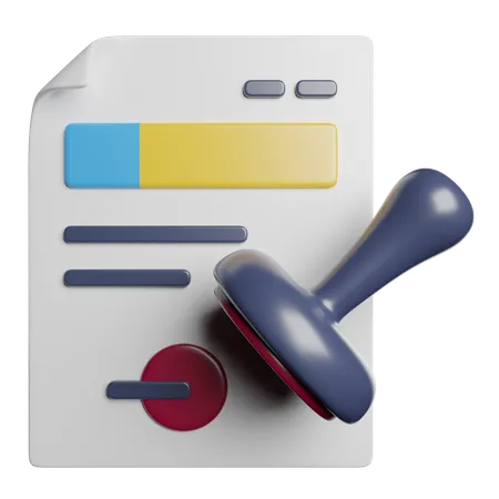 Legal  3D Icon