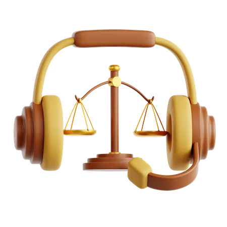 Legal Aid  3D Icon