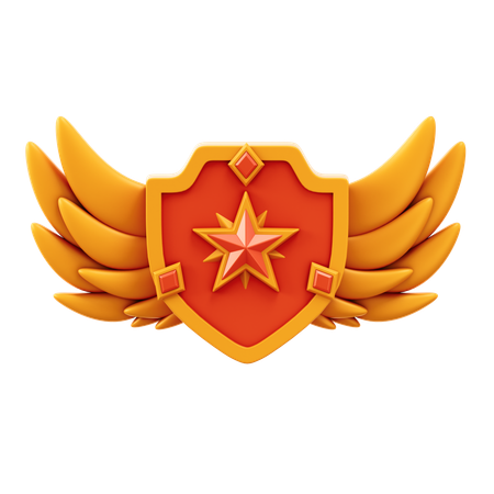 Niveau de rang de légende  3D Icon