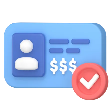 Legible for tax  3D Icon