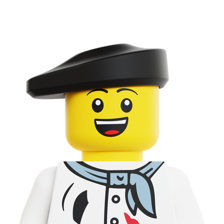 Lego Artist  3D Icon