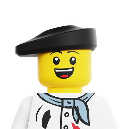 Lego Artist  3D Icon