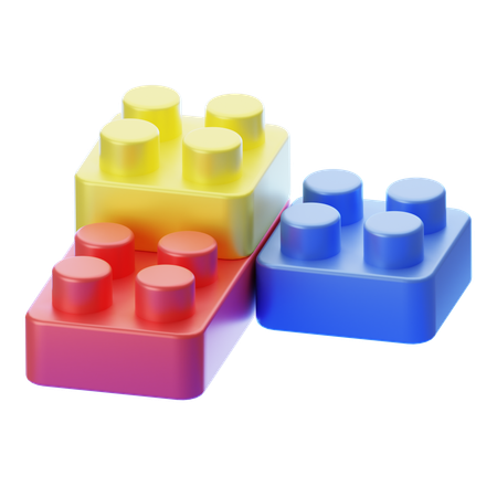 Bloc de lego  3D Icon