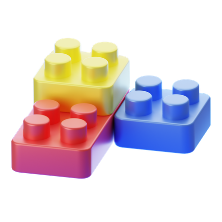 LEGO BLOCK  3D Icon