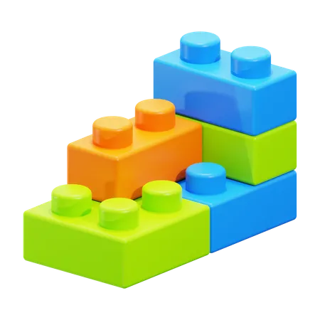 Briques de Lego  3D Icon