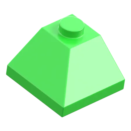 Lego Corner Slope Piece 2x2  3D Icon