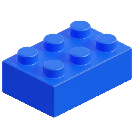 Peça de lego  3D Icon