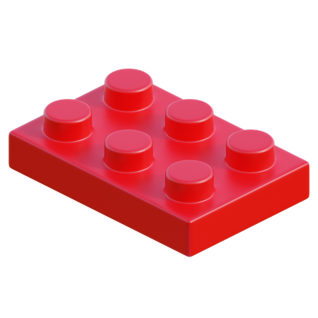 Peça de lego  3D Icon