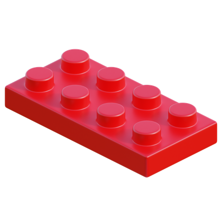 Peça de lego  3D Icon