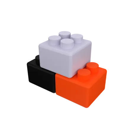 Peça de lego  3D Icon