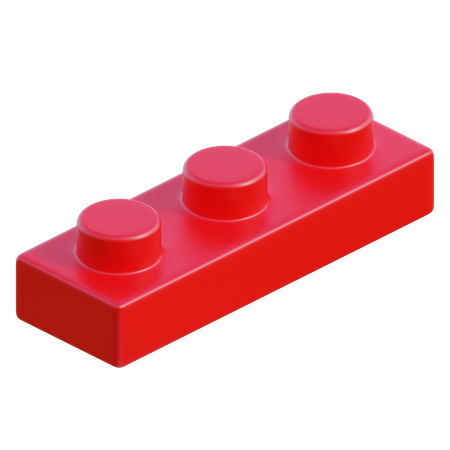 Lego Piece  3D Icon