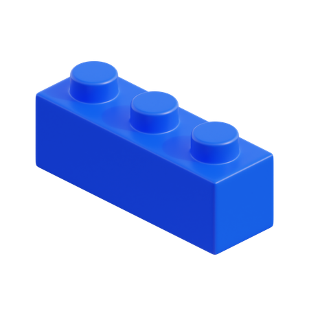 Lego Piece  3D Icon