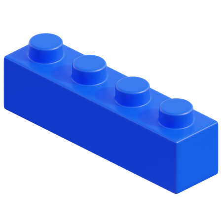 Lego Piece  3D Icon