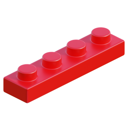 Lego Piece  3D Icon