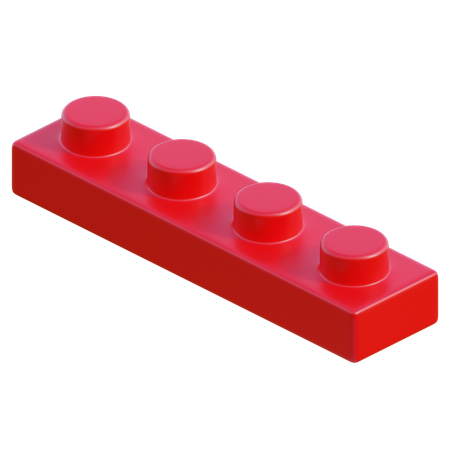 Lego Piece  3D Icon