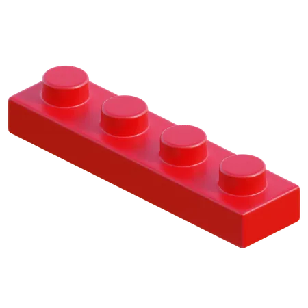 Lego Piece  3D Icon