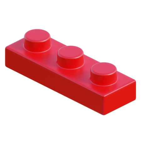 Lego Piece  3D Icon