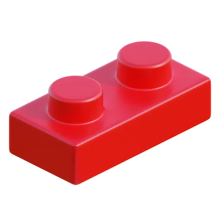 Lego Piece  3D Icon