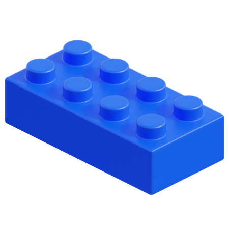 Lego Piece  3D Icon