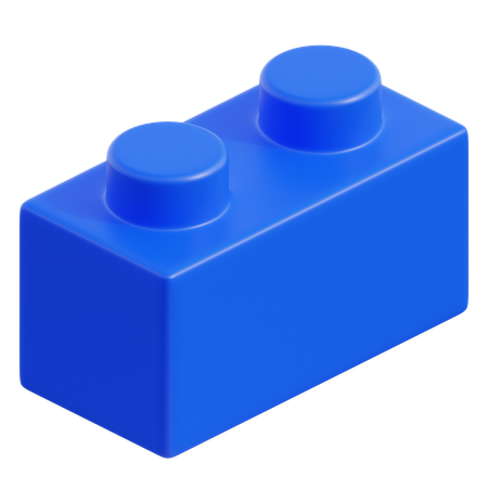 Lego Piece  3D Icon