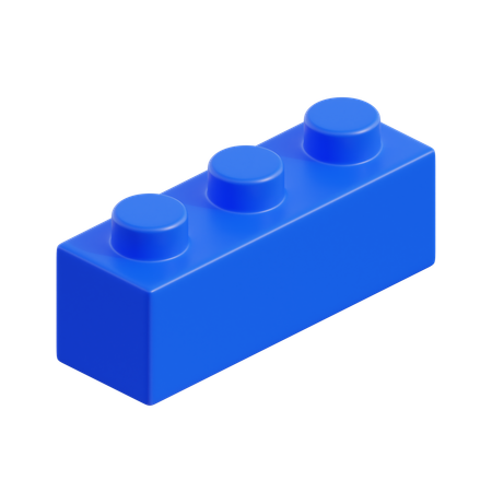 Lego Piece  3D Icon