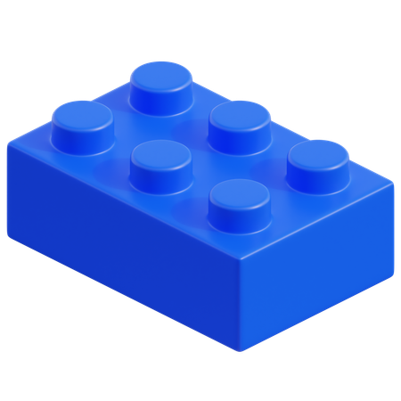 Lego Piece  3D Icon