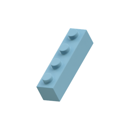 Lego Piece  3D Icon