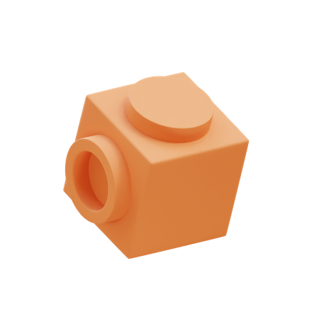 Lego Piece  3D Icon