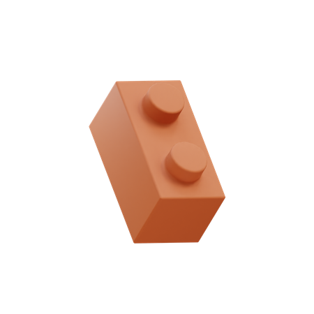 Lego Piece  3D Icon