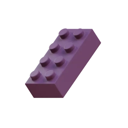 Lego Piece  3D Icon