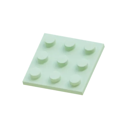 Lego Piece  3D Icon