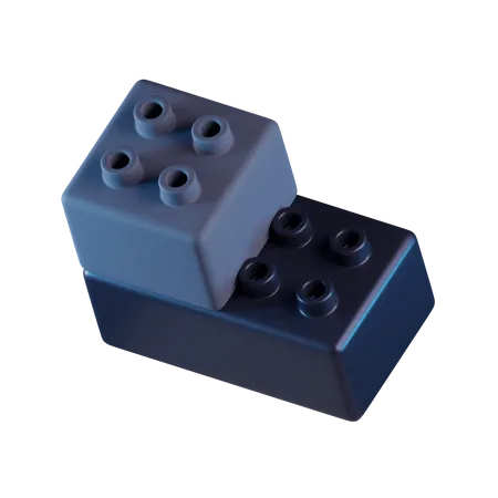 Lego Piece  3D Icon