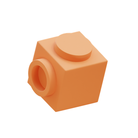 Lego Piece  3D Icon