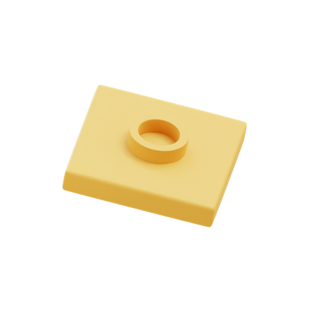 Lego Piece  3D Icon