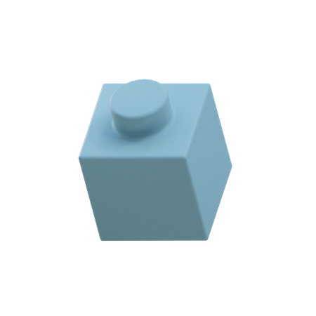 Lego Piece  3D Icon