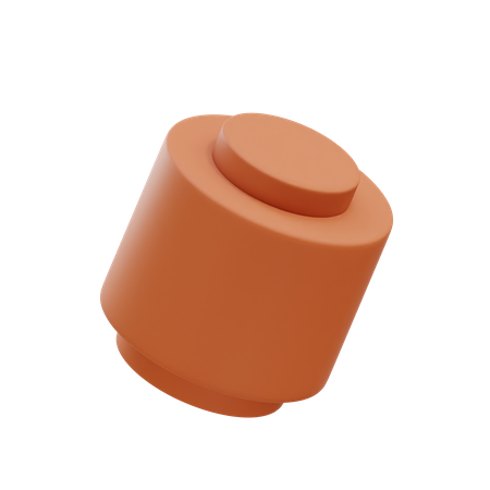 Lego Piece  3D Icon