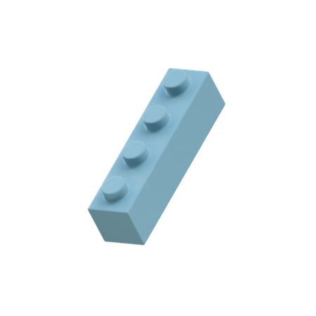 Lego Piece  3D Icon