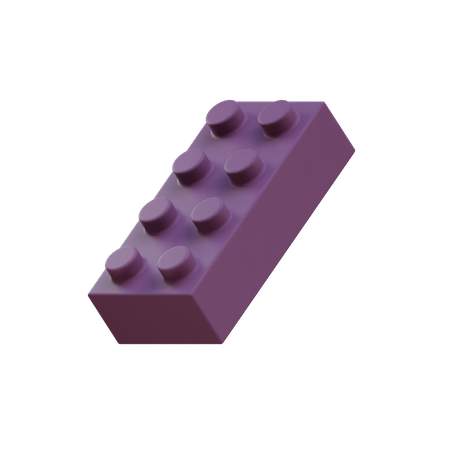 Lego Piece  3D Icon