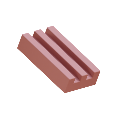 Lego Piece  3D Icon