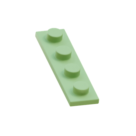 Lego Piece  3D Icon