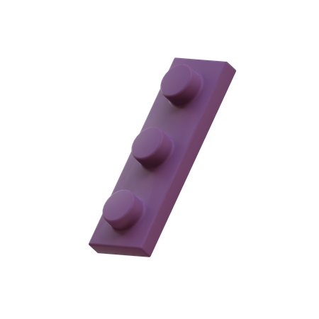 Lego Piece  3D Icon