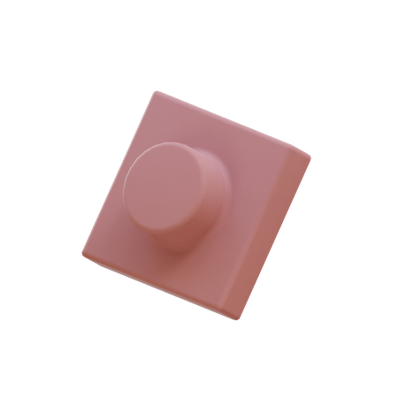 Lego Piece  3D Icon
