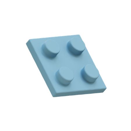 Lego Piece  3D Icon