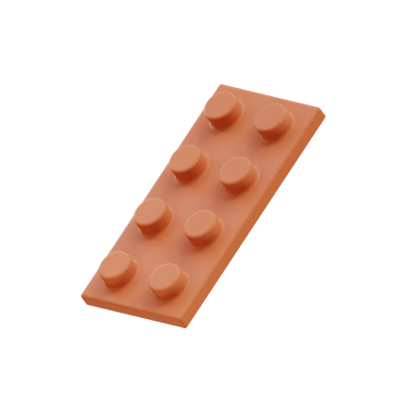 Lego Piece  3D Icon