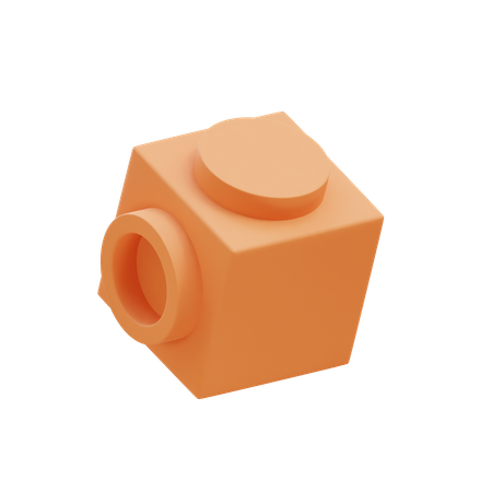 Lego Piece 3D Icon