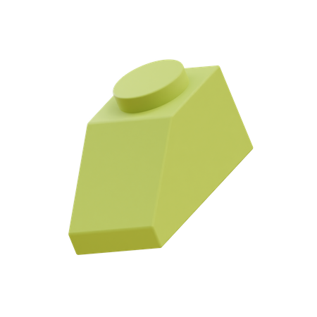 Lego Piece 3D Illustration