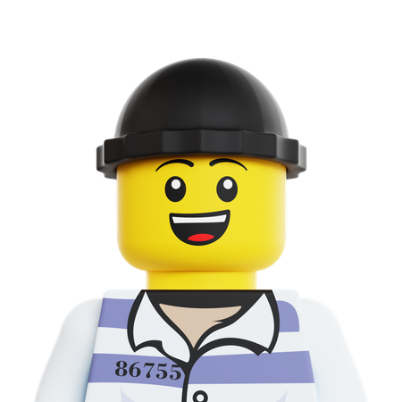 Lego Thief  3D Icon